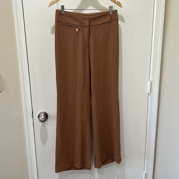 Bebe acetate pantsuit set - size 10 - color “Shell”. Dry clean only. - Picture 4 of 6